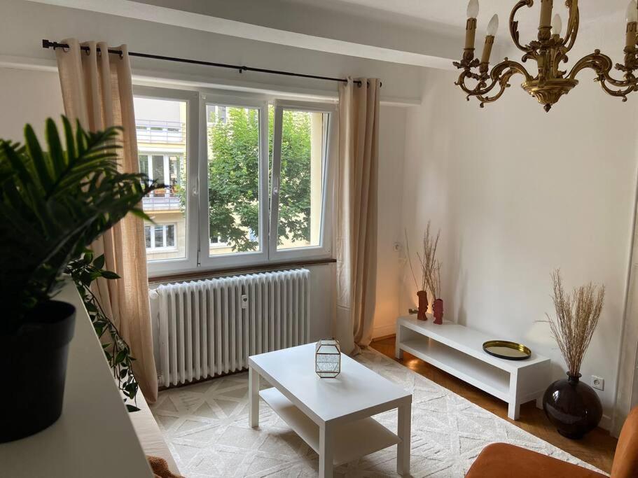 Charismatique Orangerie-10Min Parlement Eu-Wifi-Tv Apartment Strasbourg Exterior foto